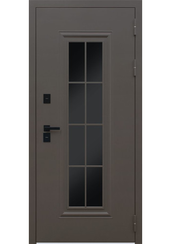 Стальная дверь "Тундра" с окном (терморазрыв 3к) Стальная дверь "Тундра" с окном (терморазрыв 3к)