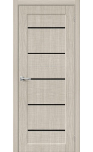 Межкомнатная дверь Мода-22 Black Line, цвет Cream Melinga Межкомнатная дверь Мода-22 Black Line, цвет Cream Melinga